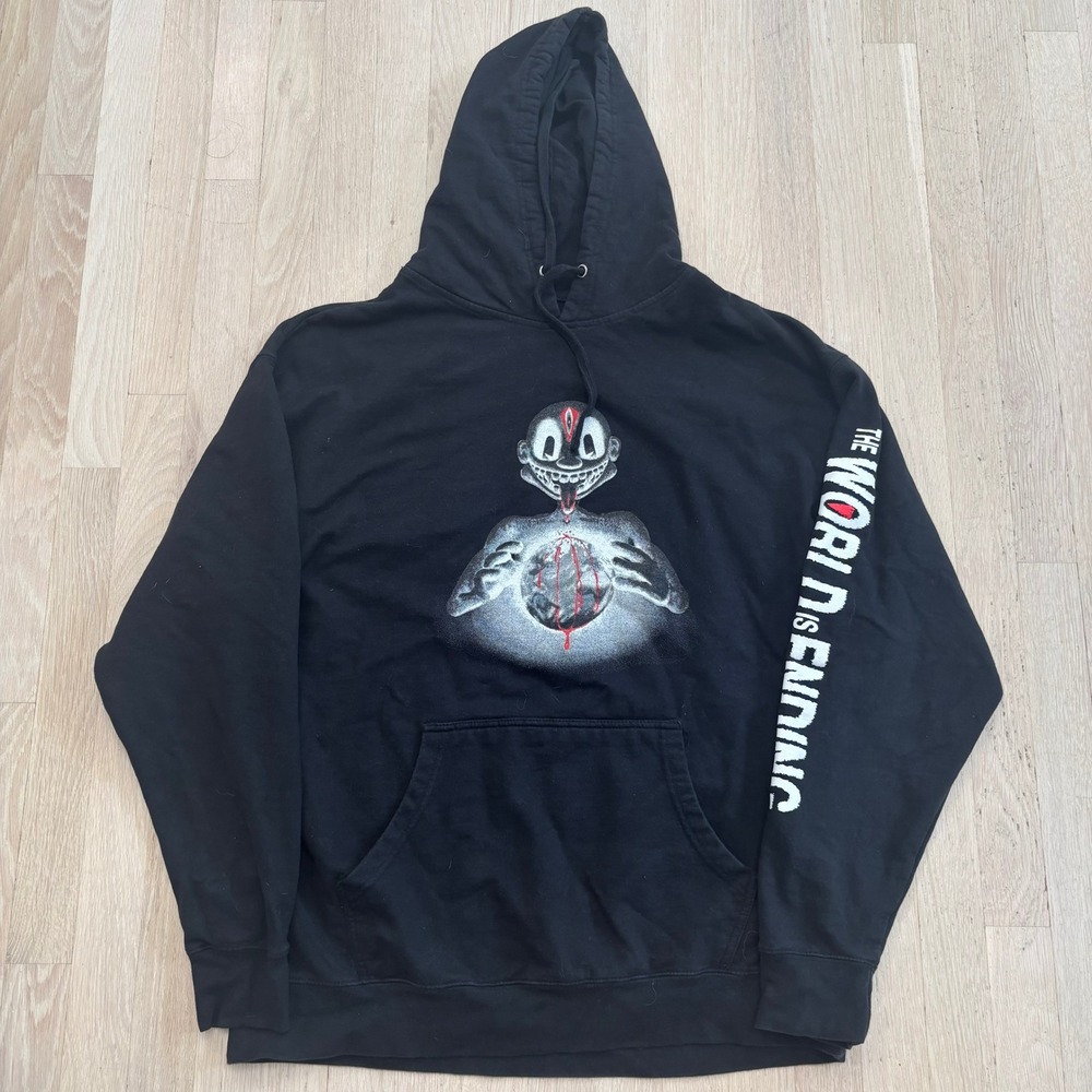 Lil Darkie Hoodie Small Dark One XL Black Excellent 2023 Tour Graphic Pullover